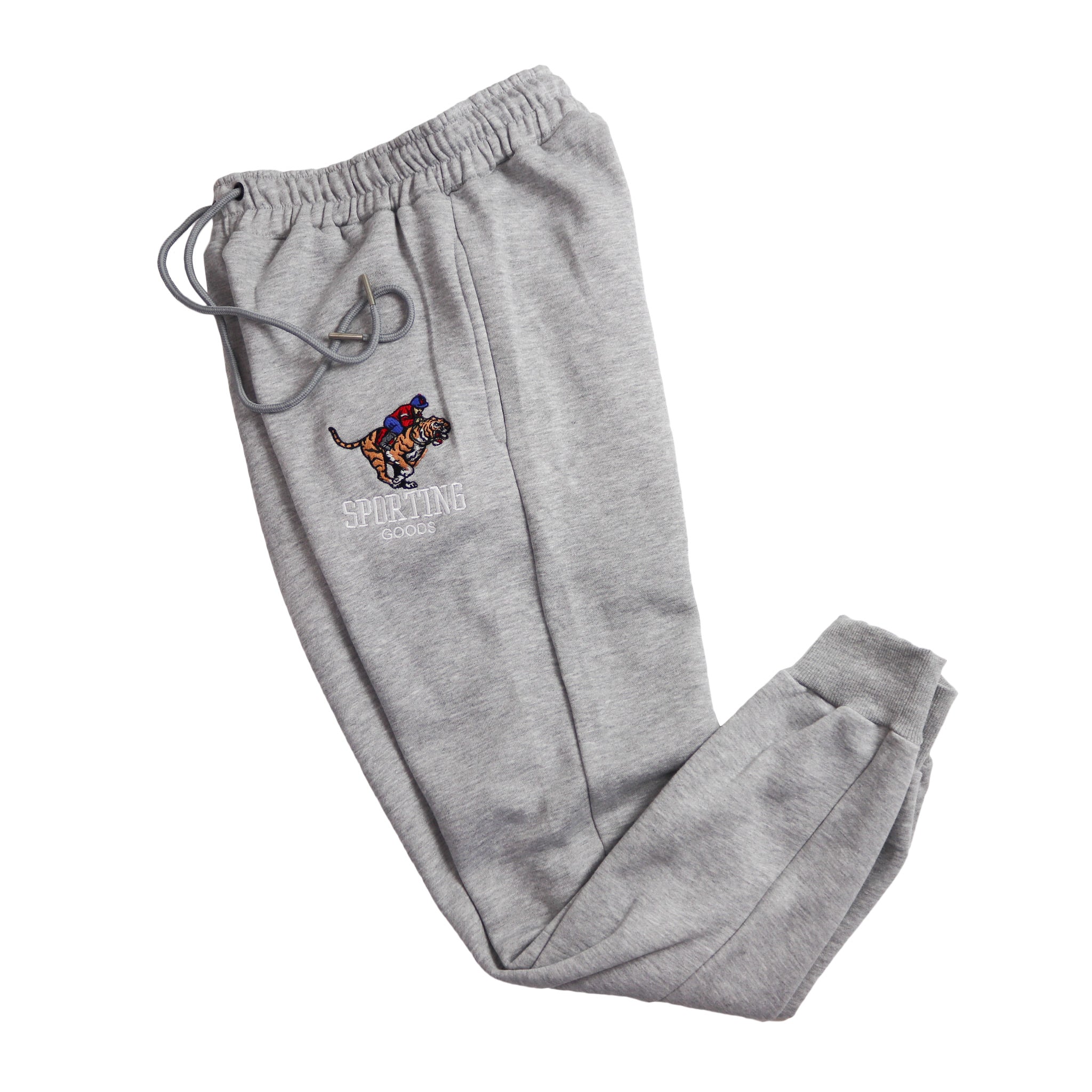 Sporting Goods Grey Tracksuit Bottoms Clothing By Machines